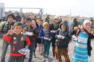 Children in the camp