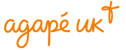 Agape logo orange
