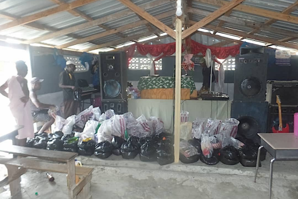 aid distribution in church aid distribution in church
